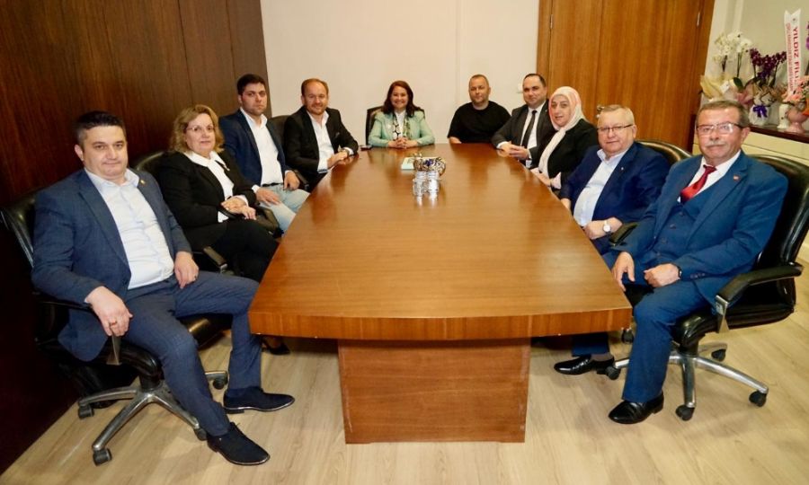Meslek Odalarnn Bakanlarndan Sayn Bakanmza Ziyaret