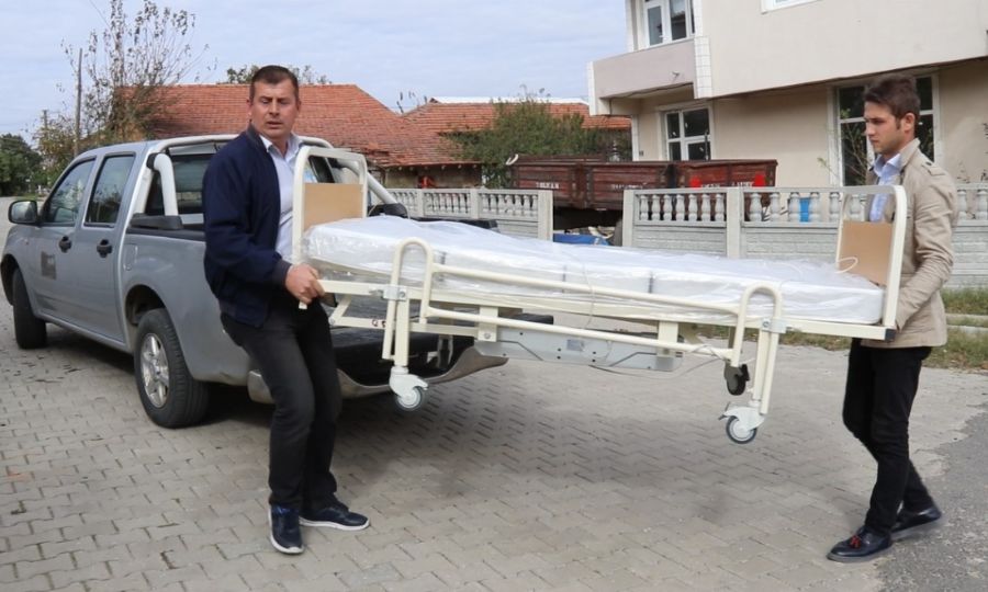 Ergene’de Hasta Yatağı Teslimleri Devam Ediyor