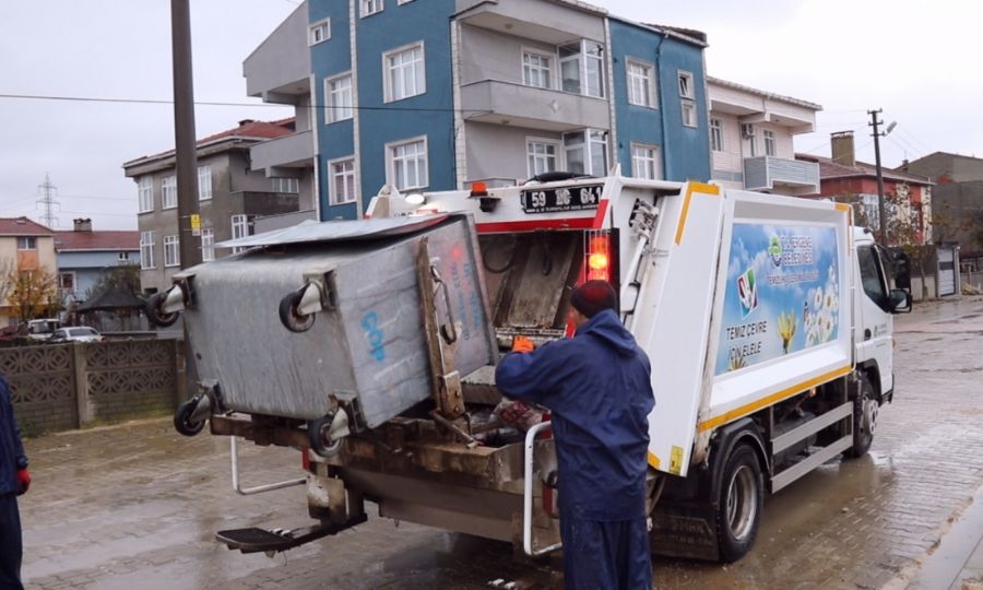 Ergene’de Her Gün 60 Ton Çöp Toplanıyor