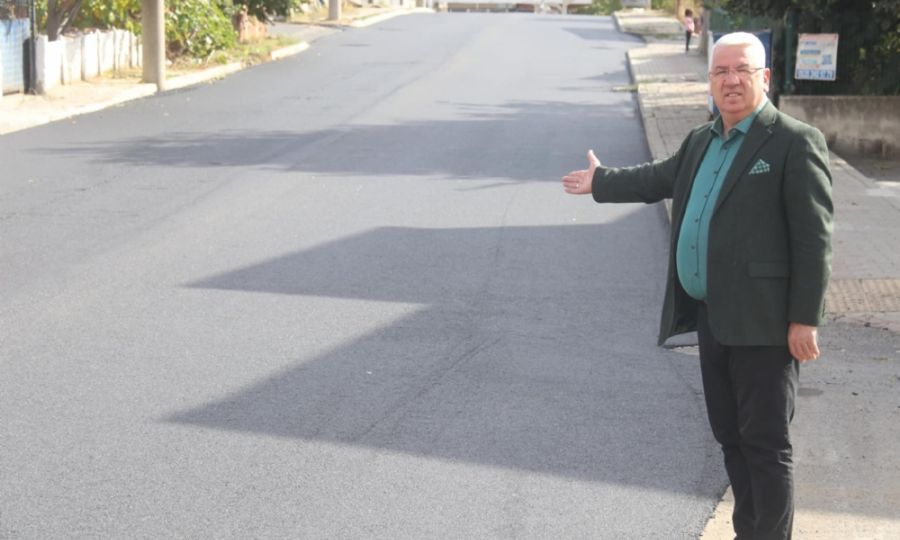Cem Sultan Caddesi asfaltlanyor
