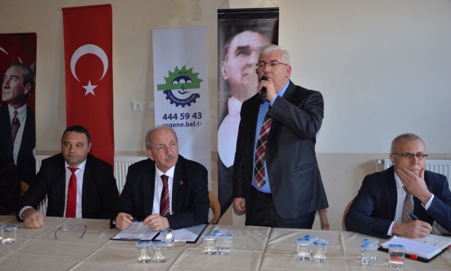 Ba�kan Kadir Albayrak , Ergene �l�esini Ziyaret Etti
