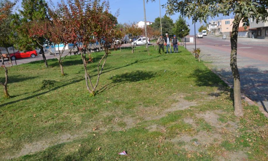 Ergene Belediyesi Park ve Baheleri Temizliyor