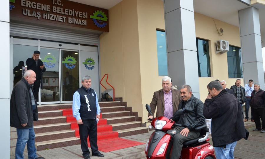 Ergene Belediyesinden Engellilere Yardm