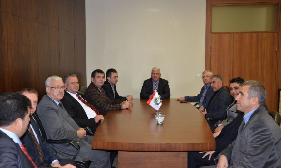 AK Parti  Ergene le Tekilatndan Bakan Yksele Ziyaret
