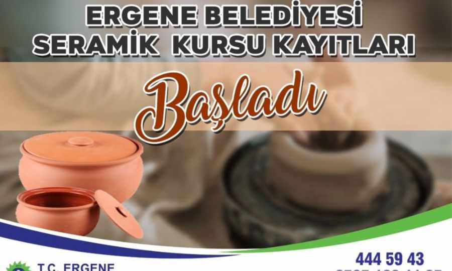 Ergene Belediyesinin Yeni Kurs Kaytlar Balad