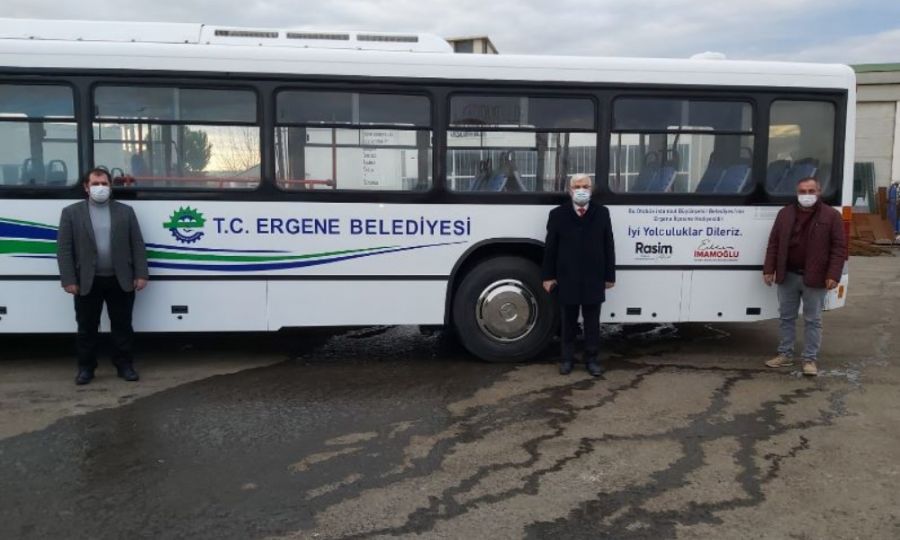 Ba�kan �mamo�lu&acute;nun Hediyesi Ergene Belediyesi Ara� Filosuna Eklendi