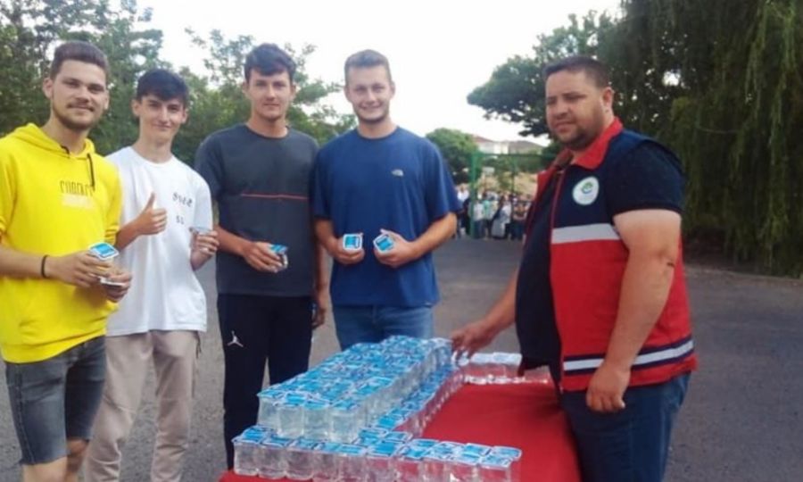 Ergene Belediyesi YKS Snavnda kramlarda Bulundu