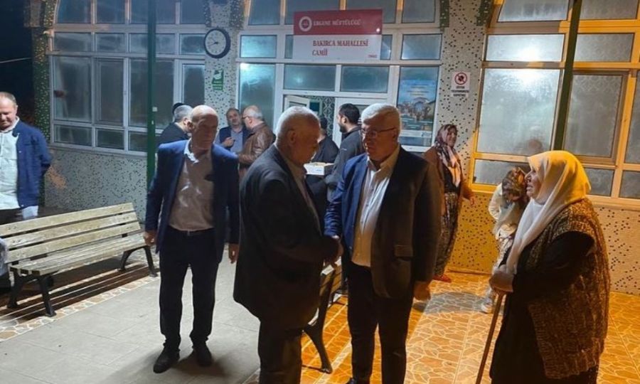 Ergene Belediye Bakan Rasim Yksel Hac Adaylarnn Mevlid-i erif Programna Katld