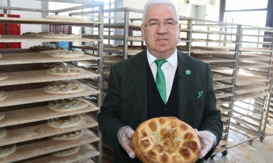 Ergene Belediyesi Ramazan Pidesi �retimine Ba�lad�