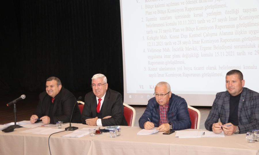 Ergene Belediyesi Aralk Ay Olaan Meclis Toplants Yapld