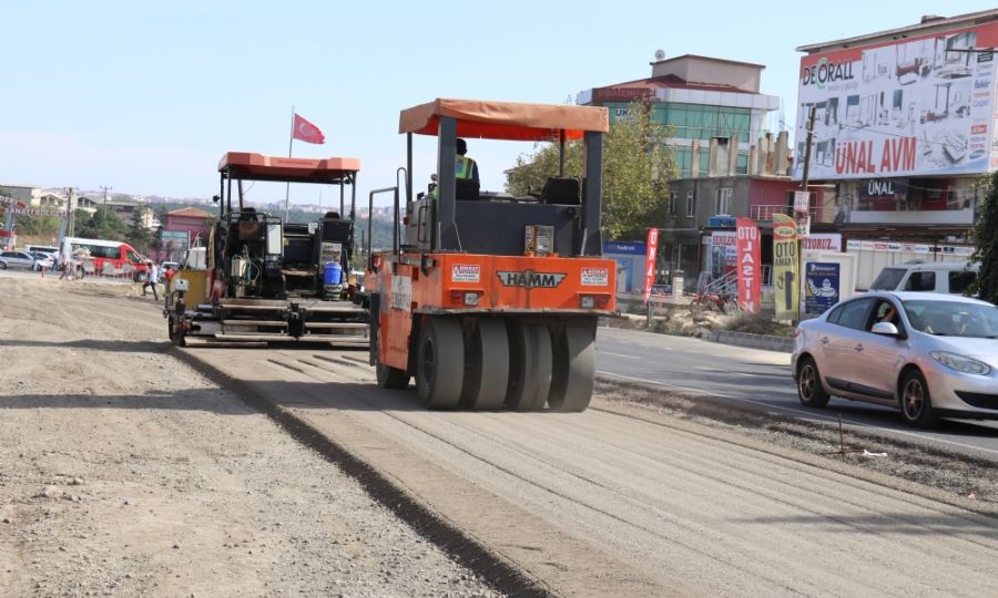 Edirne Caddesine Son Asfalt nmzdeki Gnlerde Serilecek
