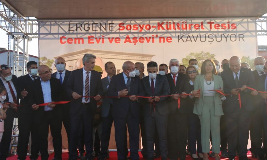 Ergene Sosyokltrel Tesis Cemevi ve Aevinin Temeli Atld