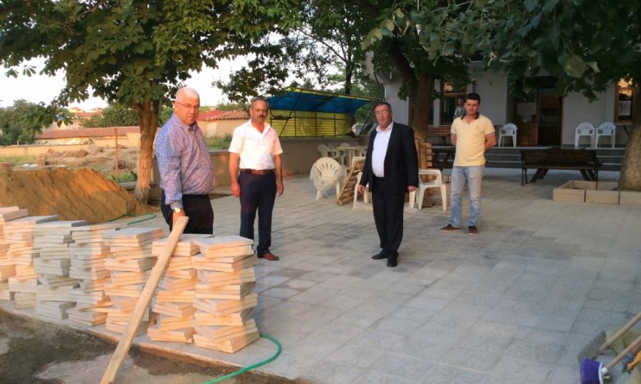 Ergene Belediyesinden Camilere Tadilat Destei
