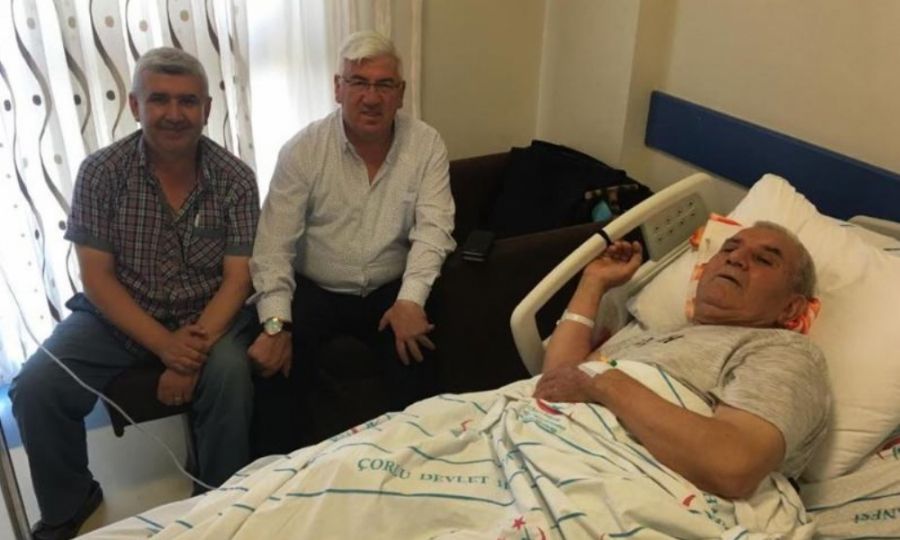 Ergene Belediye Ba�kan� Rasim Y�ksel Hastalara Moral Ziyaretinde Bulundu