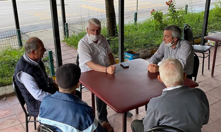 Başkan Yüksel Mağdur Olan Vatandaşları Ziyaret Etti