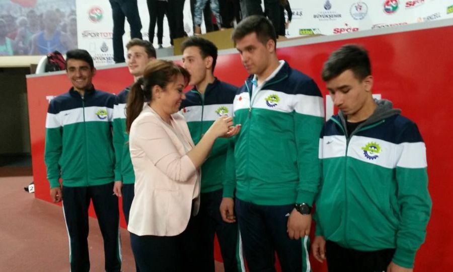 Ergene Belediyesi Atletizm Spor Kulübü Türkiye Birincisi