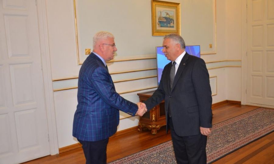 Başkan Yüksel Tekirdağ Valisi Yıldırım’ı Ziyaret Etti