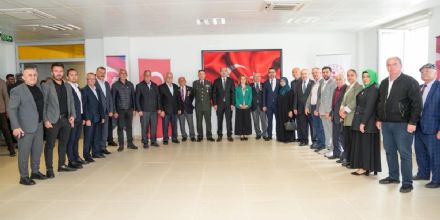 BAŞKANIMIZ SAYIN MÜGE YILDIZ TOPAK ERGENE PROTOKOLÜ BAYRAMLAŞMA PROGRAMINA KATILDI!